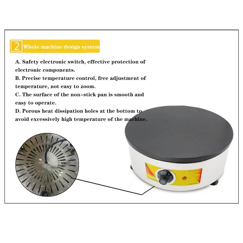 3000 Вт электрическая кухонная машина для выпечки вафель макетная доска