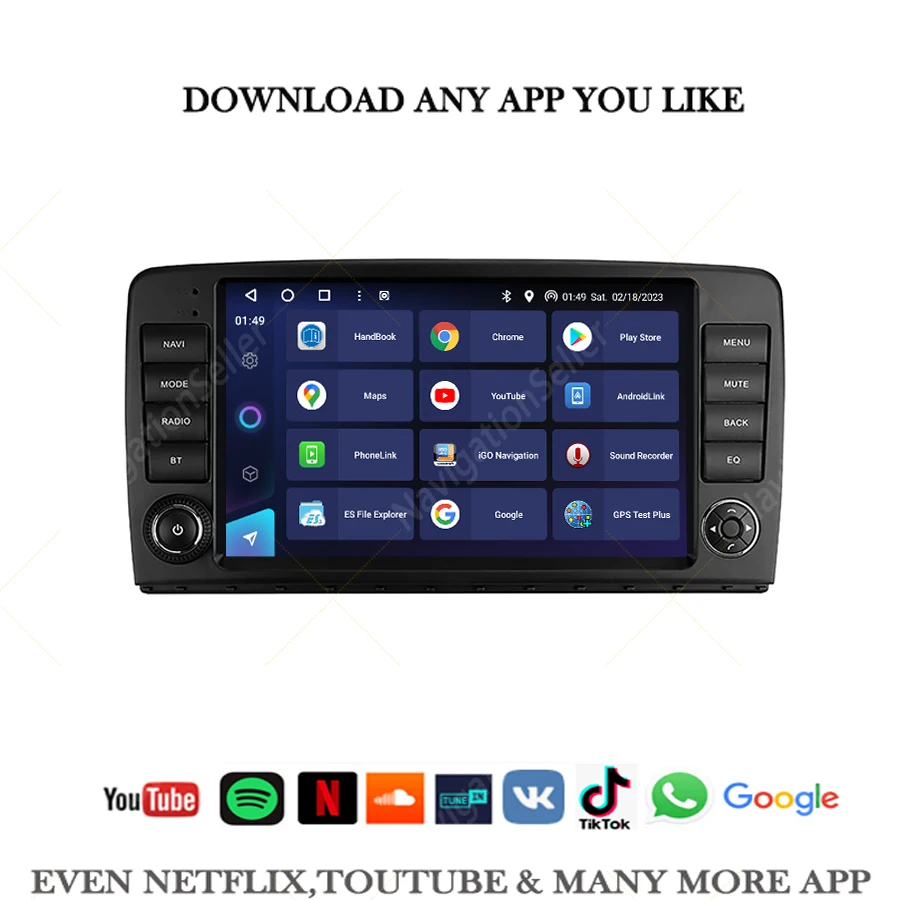 Для Mercedes W251 головное устройство R Class R350 R320 R300 R280 Android стерео радио мультимедиа CarPlay