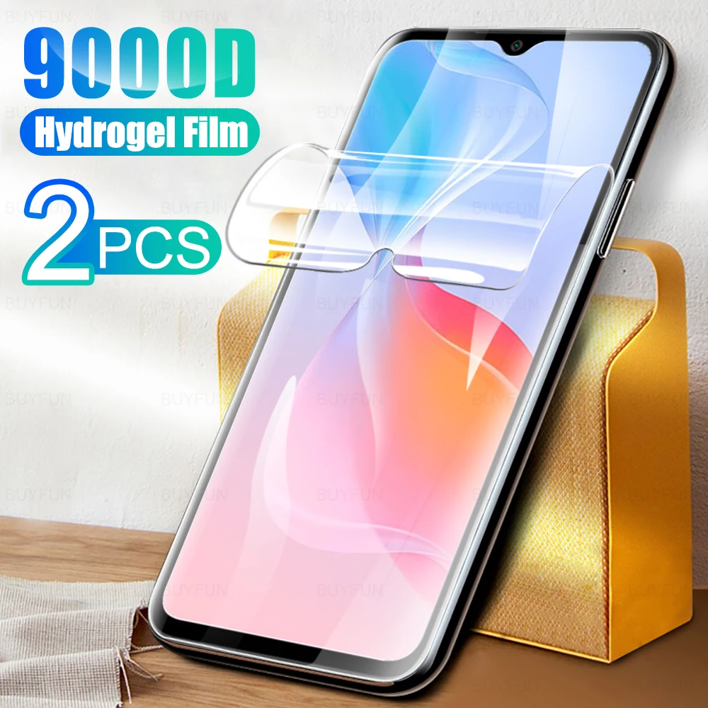 

Гидрогелевая пленка для Vivo Y21, Y21s, Y33, Y91, Y93, Y95, Y97, Y76, Y76s, Y33s, Y31, Y53s, Y30, Y50, 2 шт., защитная водонепроницаемая пленка для экрана