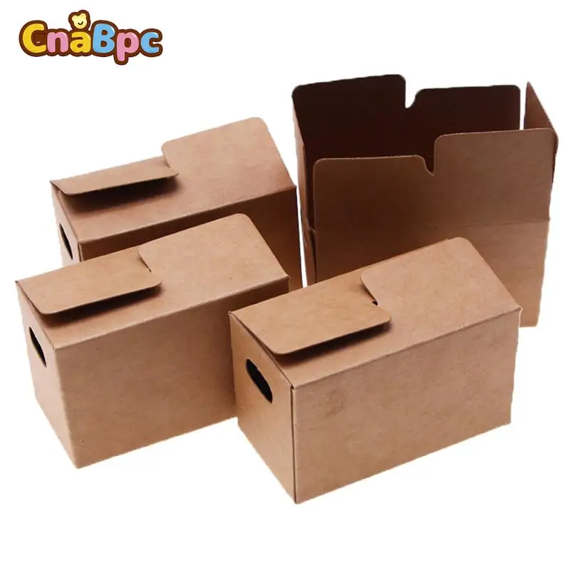 

2 шт., картонная коробка для кукольного домика