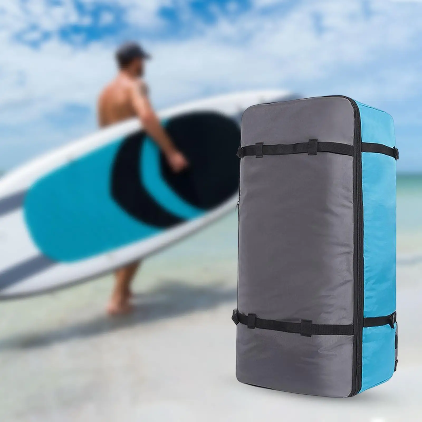 

Premium Inflatable Paddleboard Backpack Carrier Deck Pocket Nylon Stand up