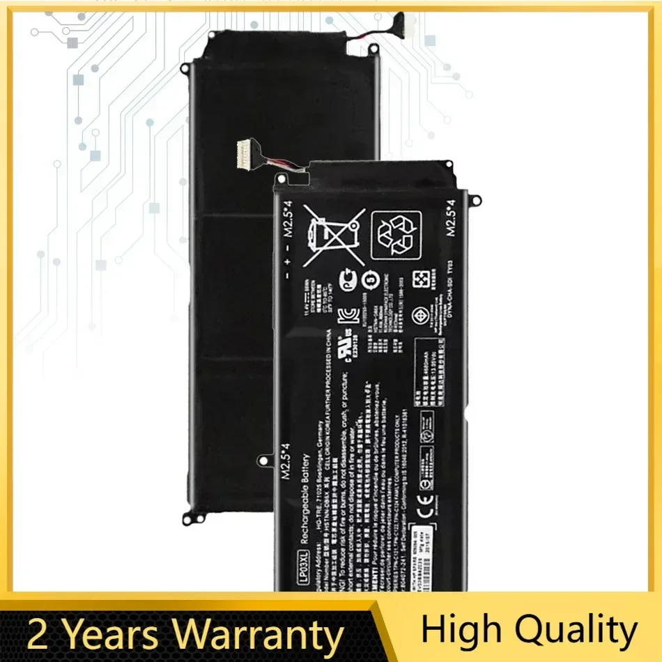 LP03XL 4680 мАч аккумулятор для HP Envy 15 15-ae020TX TPN-C124 TPN-C122 807417 -005 HSTNN-DB7C DB6C
