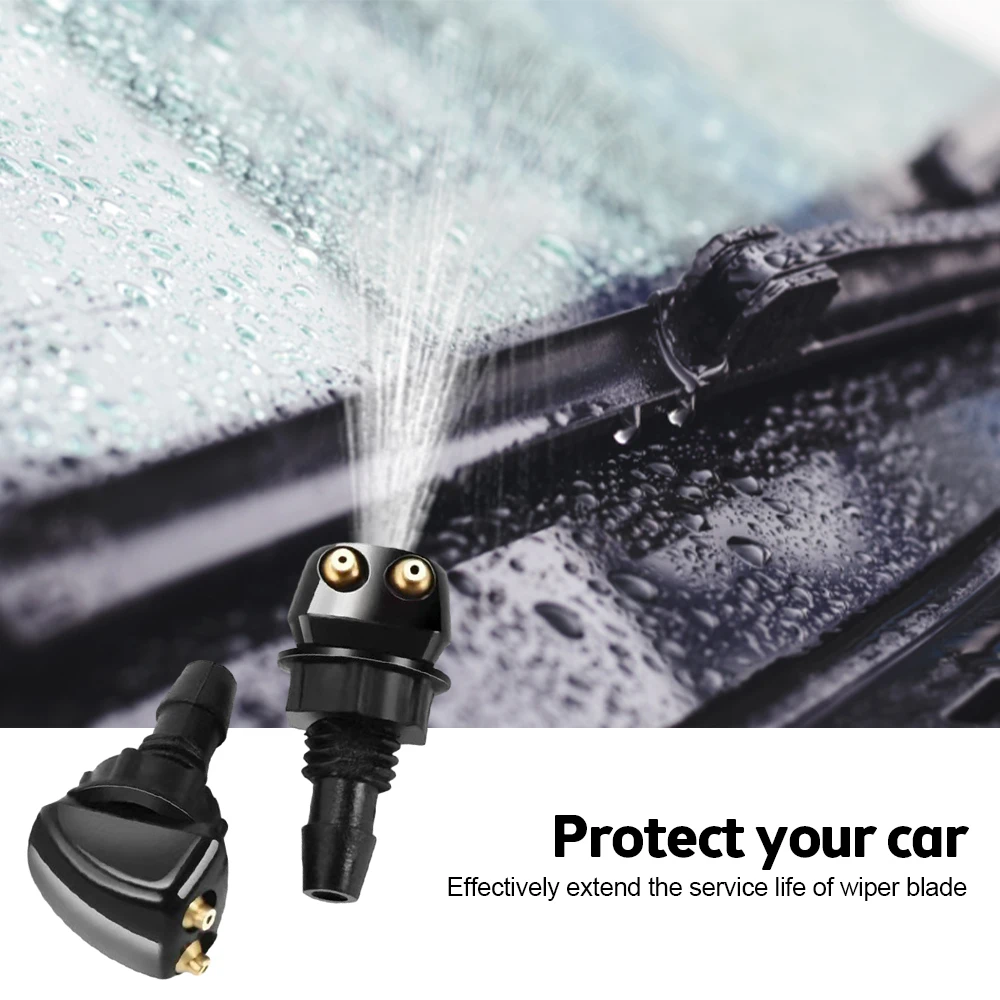 

Форсунка омывателя лобового стекла автомобиля Jet 2 шт. для Peugeot 206 307 406 407 207 208 308 508 2008 3008 4008 6008 301 408