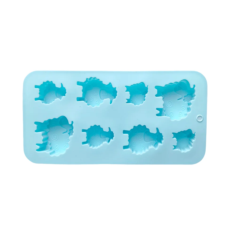 

Силиконовая форма для шоколада 8 полостей 3D овечка