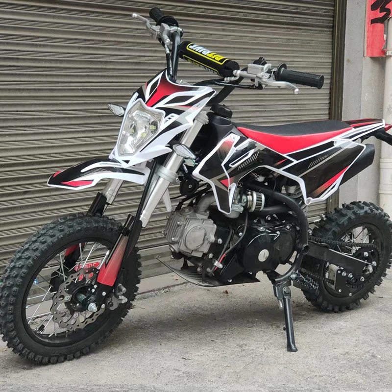 Фото Мотоцикл для бездорожья PunchDB-199 110cc 125cc 140cc 160cc, питбайк, 4-тактный внедорожный мотоцикл для гонок №5