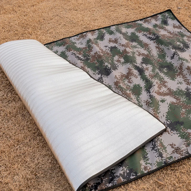 

2 м Камуфляжный влагостойкий коврик для кемпинга, тренировочный теплый водонепроницаемый Прохладный аварийный спасательный открытый песо...