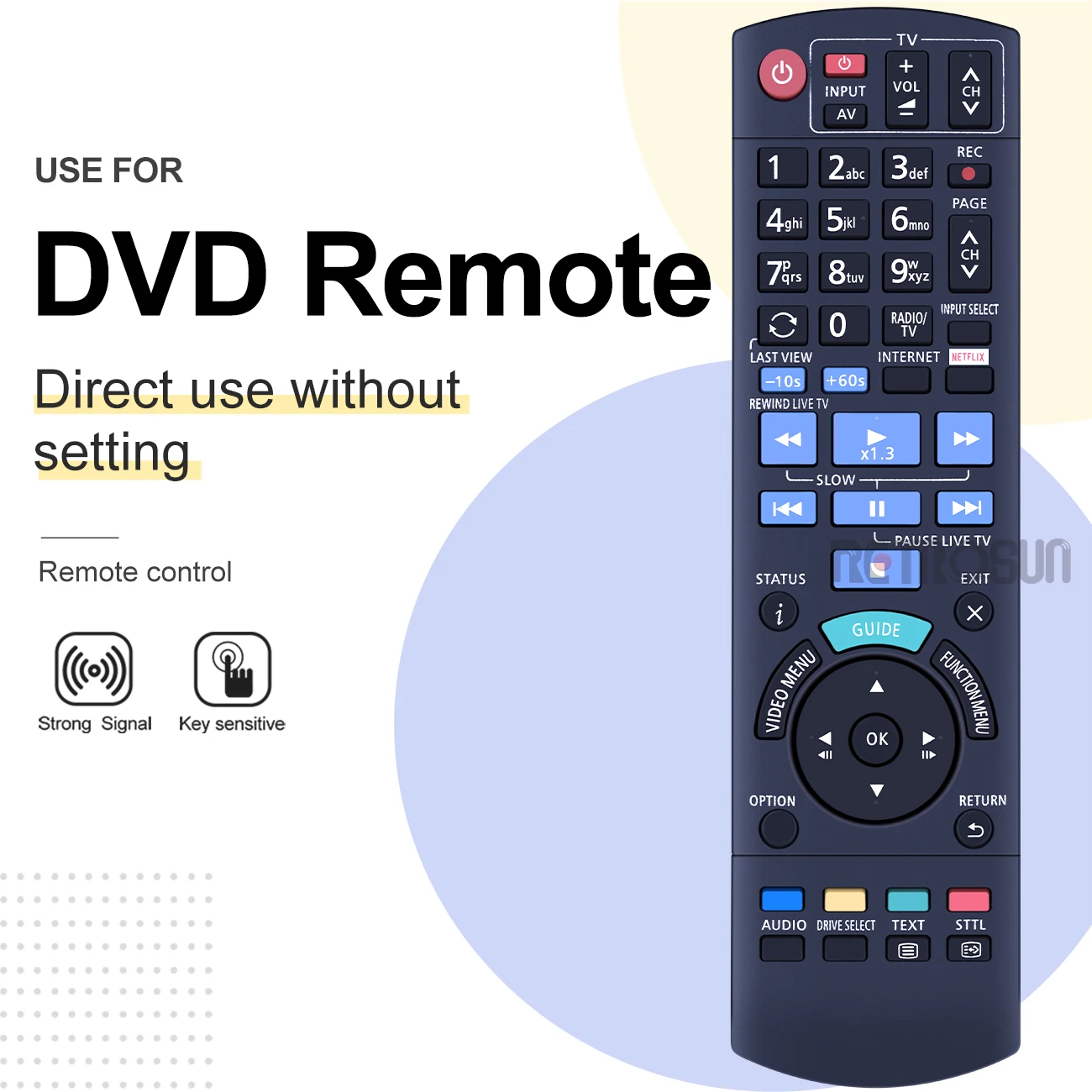 Neu N2QAYB001113 Fernbedienung для Panasonic DMR-BCT76 DMR-BCT760 DMR-BCT765