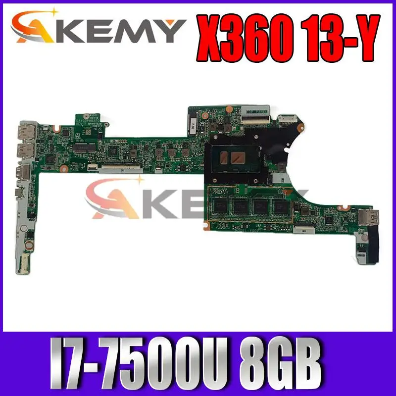 

For HP Envy X360 13-Y 13T-Y000 motherboard Series 906722-601 906722-001 DAY0DPMBAF0 i7-7500U 8G Laptop Motherboard 100% Tested