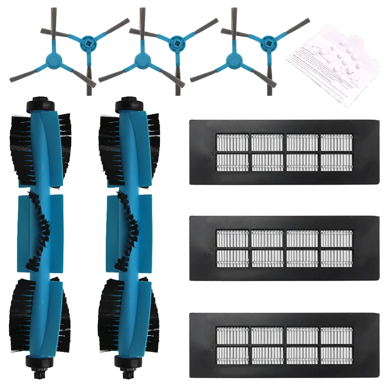 

HEPA Roller Brush For Conga 3090 Series Side Brush Mop Cloth Water Tank Filter Vacuum Cleaner Parts Accessories