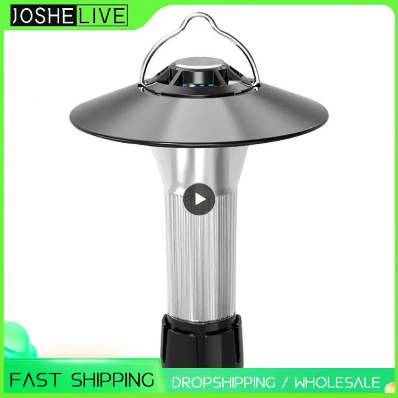 

1/2/3PCS Rechargeable Camping Light Lantern Portable Outdoor Camping Light Magnet Emergency Light Tent Light Powerful Led Work