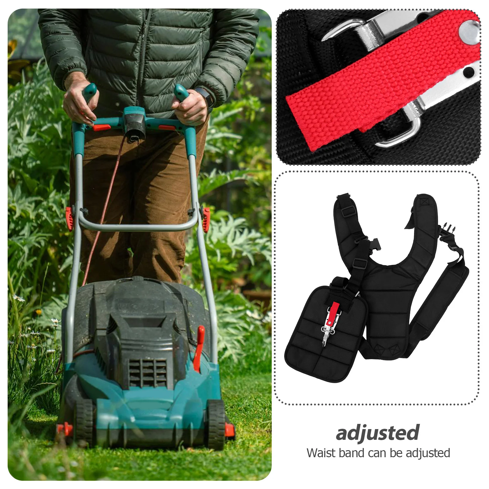 Brush Strap Pruner Shoulder Harness Trimmer Belt Brushes Electric Chainsaw