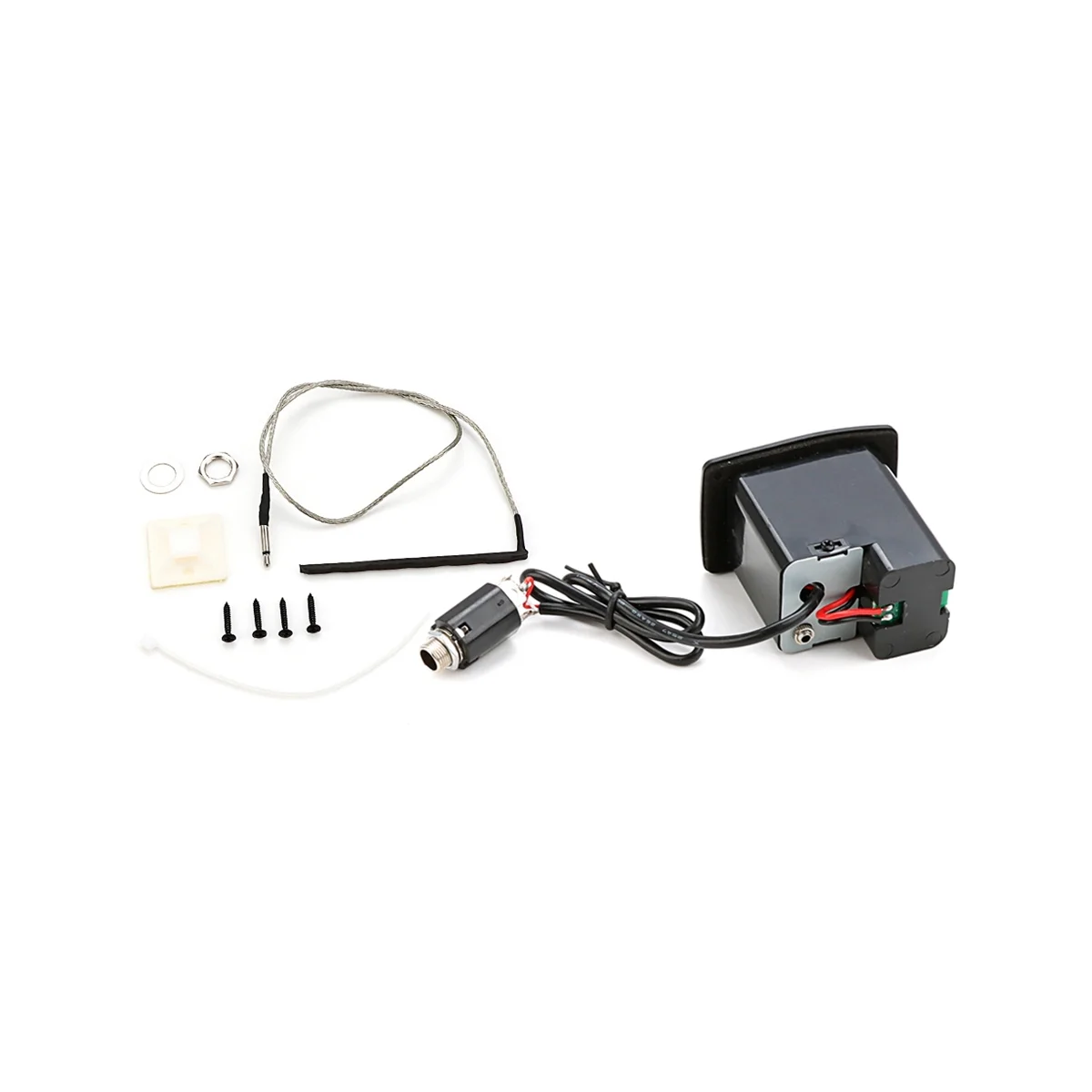 UK-2000 2-полосный эквалайзер Эквалайзер укулеле ПЬЕЗО пикап для фото аксессуары