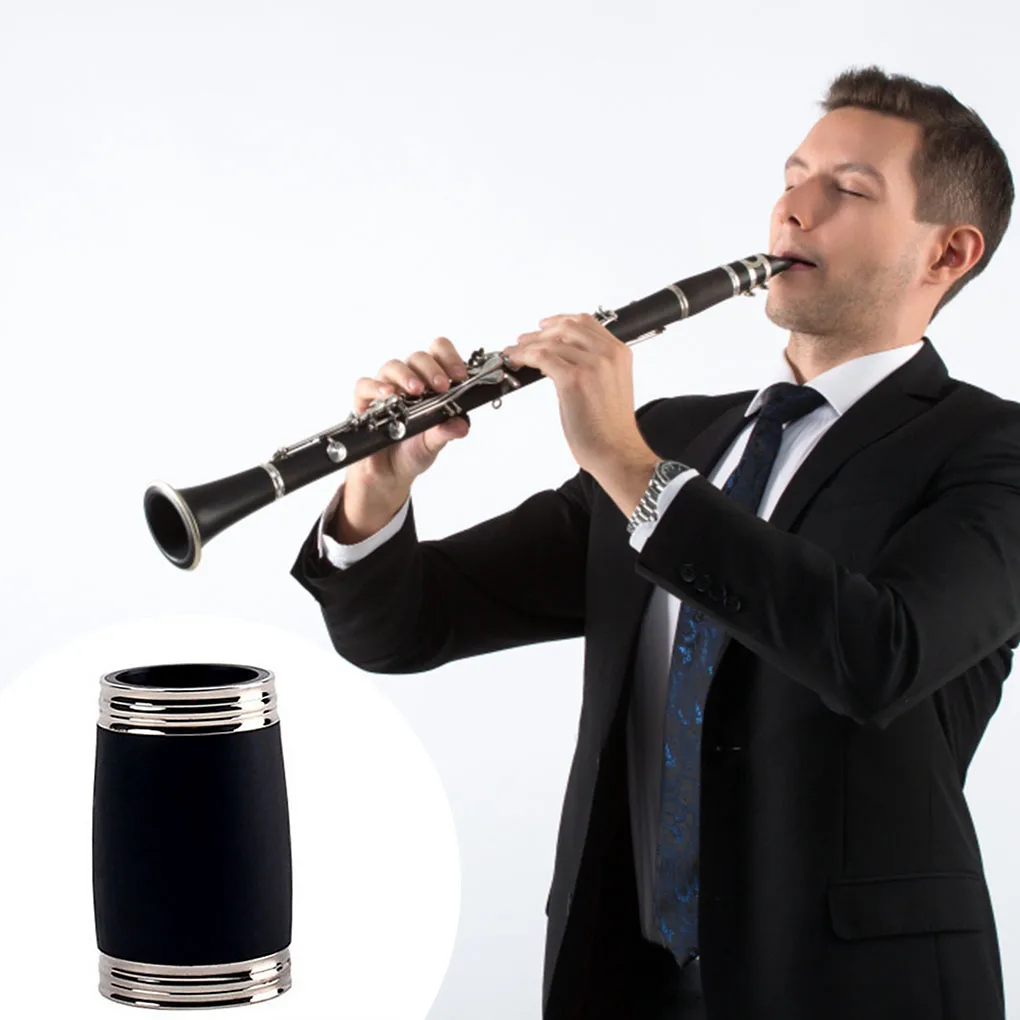 

Clarinet Barrel Adjustable Two Section Tuning Tube Pitch Pipe Replaceable