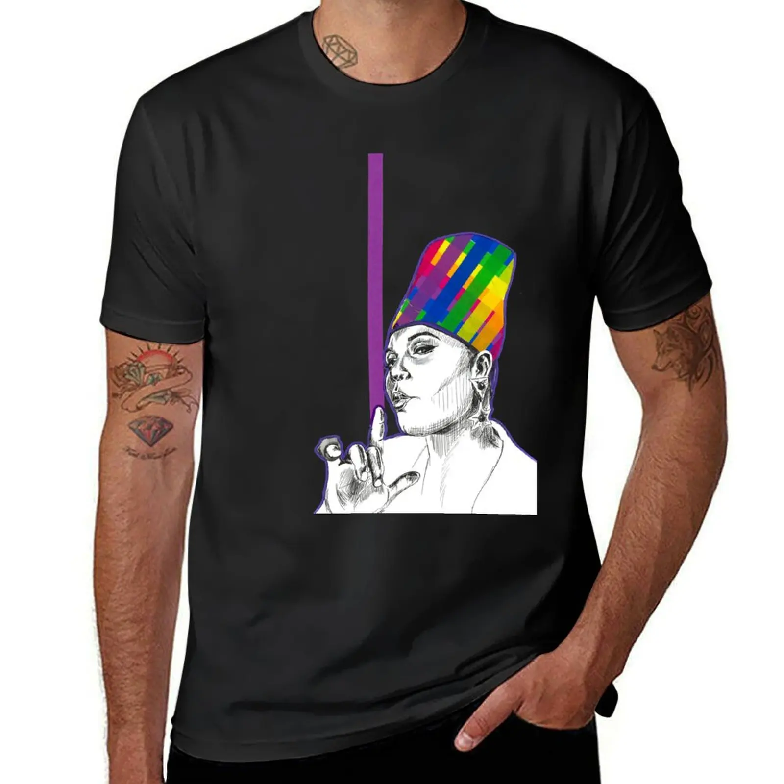 Королева латифах футболка заготовки для мальчика мужская одежда