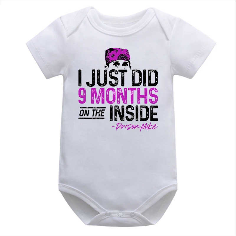 

Funny Onesies I Just Did 9 Months Inside Bodysuit Newborn Baby Gift Baby Shower Gift New Born Baby Items 7-12m Cotton M