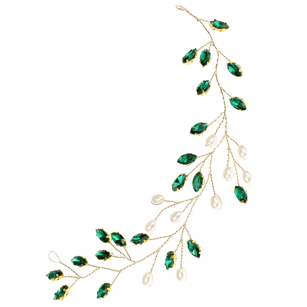 

Cintillos Para El De Mujer Hair Vine Bridal Wedding Attachments Women Rhinestone Pearl Girl Accessories