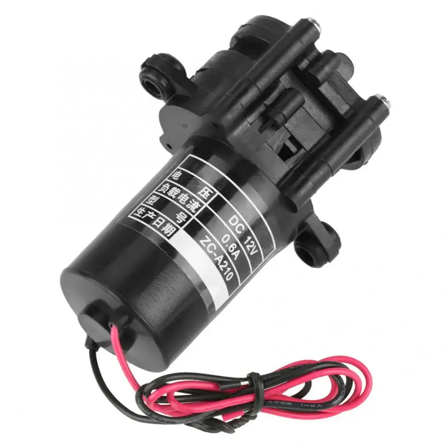 Self-priming DC Gear Water Pump 12V Mini Plastic High Efficiency Water Pump For Water Circulation And Intelligent Toilet
