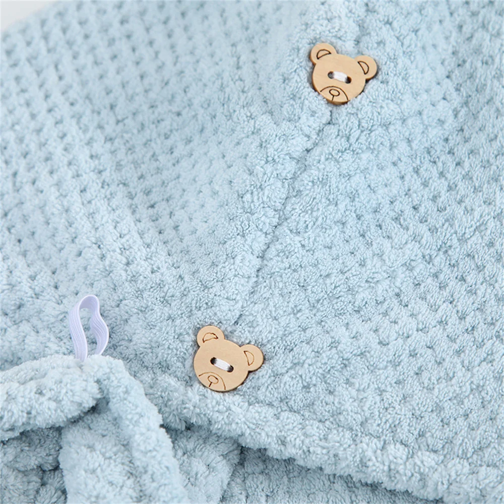 Шапочка Boluoge для сухих волос женщин новинка 2024 утолщенная супервпитывающая