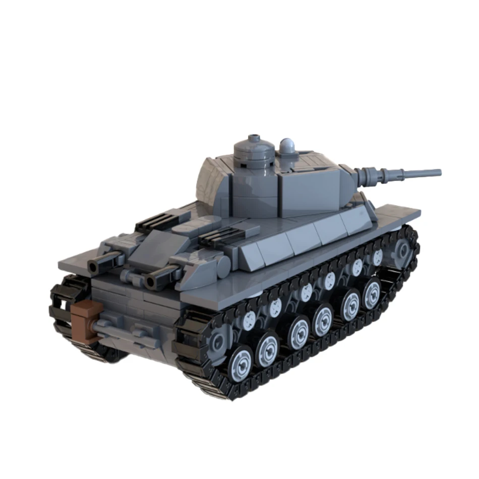 Вторая мировая война Военная серия советский гусеничный Танк T50 MOC армия