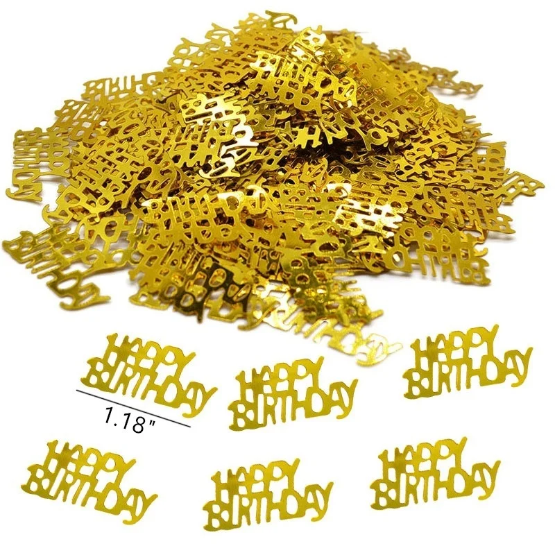 

Glitter Confetti Number 30 40 50 60 Happy Birthday Confetti for 30th 40th 50th 60th Birthday Anniversary Party Table Decoration