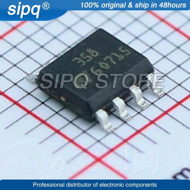 10 шт./лот LM358DT LM358 20nA 2 800 кГц SOP-8 рабочий усилитель Совершенно новый и оригинальный Стандартный товар