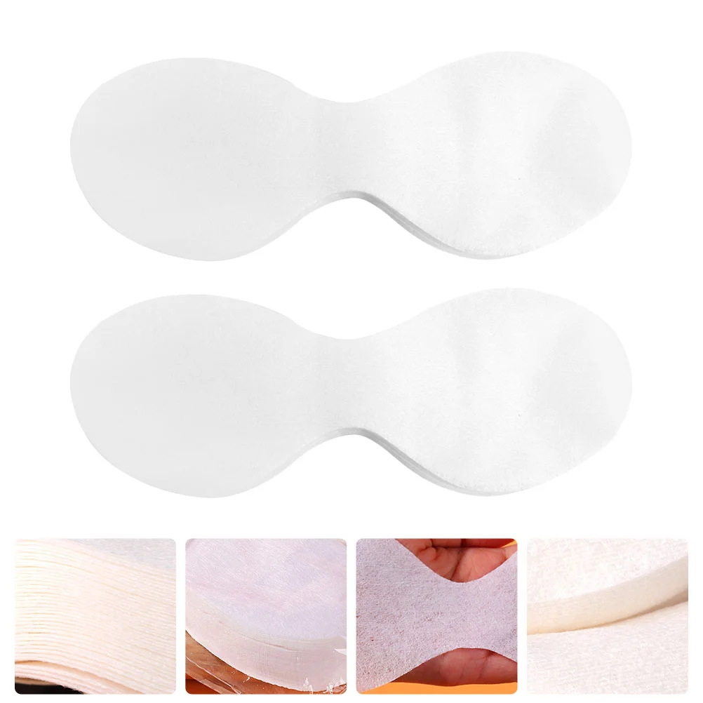 

200 Pcs Non-woven Eye Mask Paper Disposable Beautifying Tissue DIY One-time Cotton Linters Skin Care Nonwoven One-off