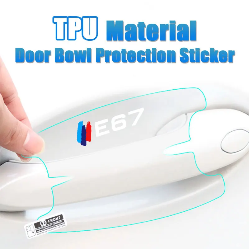 

8 шт., автомобильные наклейки на двери