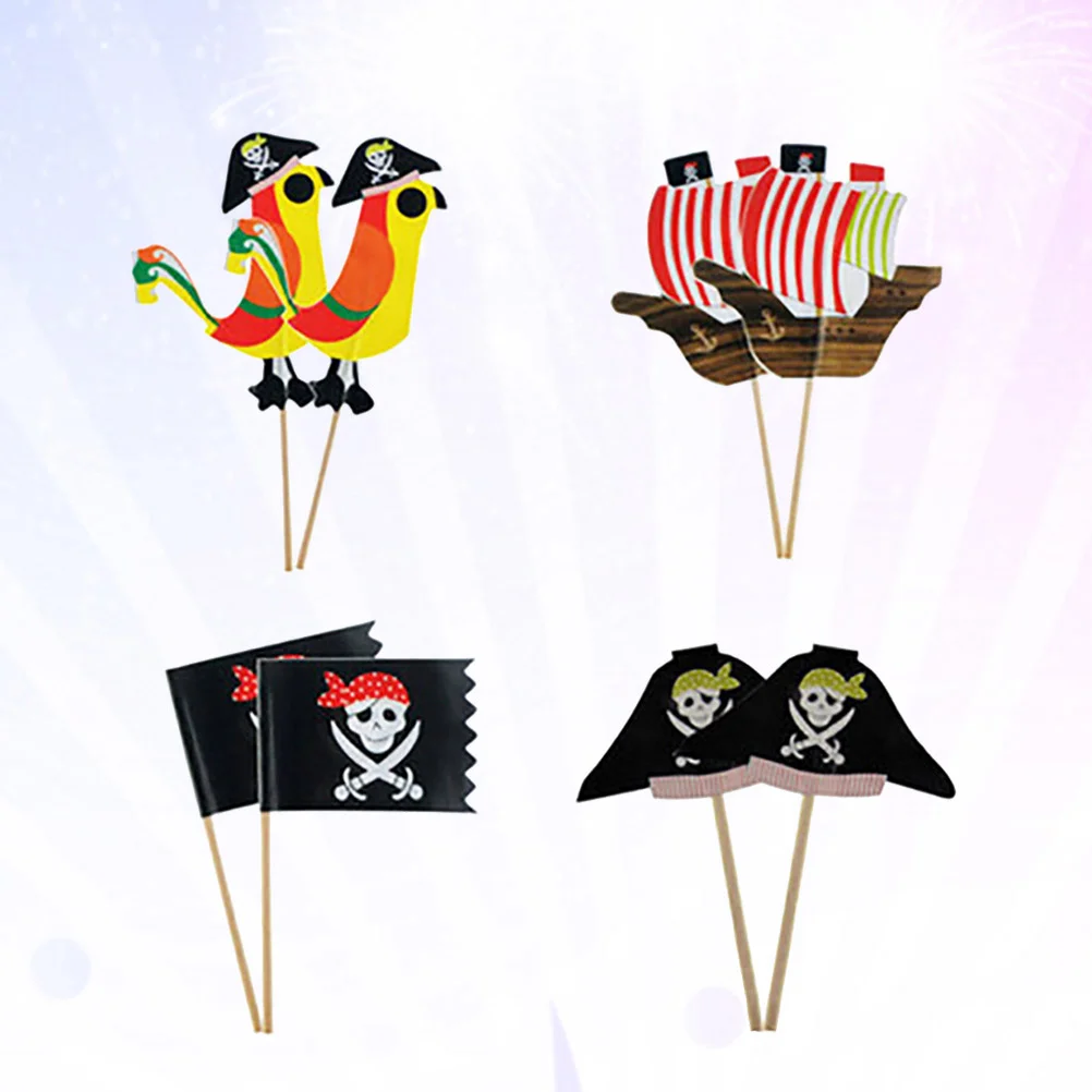 

Cake Decorations Paper Cupcake Toppers Birthday Cake Picks