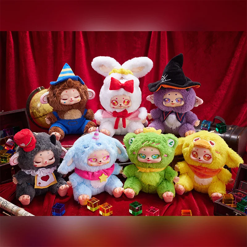 Bbpote Little Kawaii Monster Сказочное путешествие Плюшевая глухая коробка Рождественская