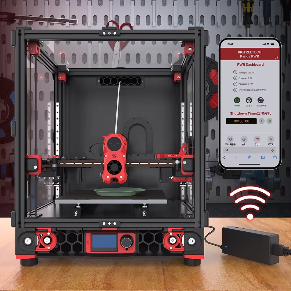 BIGTREETECH Panda PWR управление питанием принтера дистанционное беспроводное 2 USB-порта
