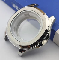 nh35 case nautilus 41mm case luminous dial hands stainless steel watch accessories case suitable for miyota8215 nh35 movement