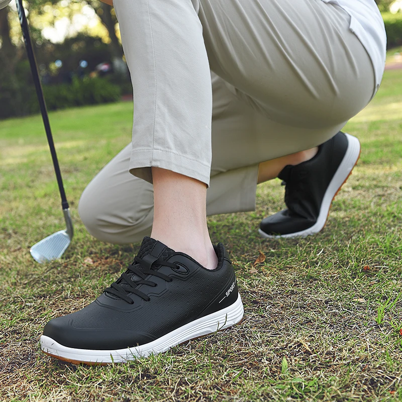 Men's and Women's Professional Golf Shoes Fashion Outdoor Comfortable Sports Shoes Men's Fitness Golfers Walking Shoes