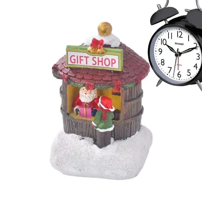 

Christmas Village Decor Snow Village Decorations Christmas Themed Crafts House For Living Rooms Window Tables Bedrooms