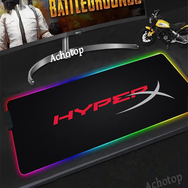 

RGB Large mouse Pad XL Hyper Keyboard Desk Mouse Mat 900x400cm Carpet Rubber Tapis Souris Gaming Notbook For LOL CSGO Mousepad.