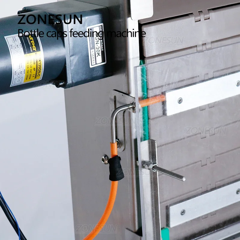 ZONESUN Автоматическая машина для укупорки крышек пластиковых ПЭТ-бутылок с лифтом