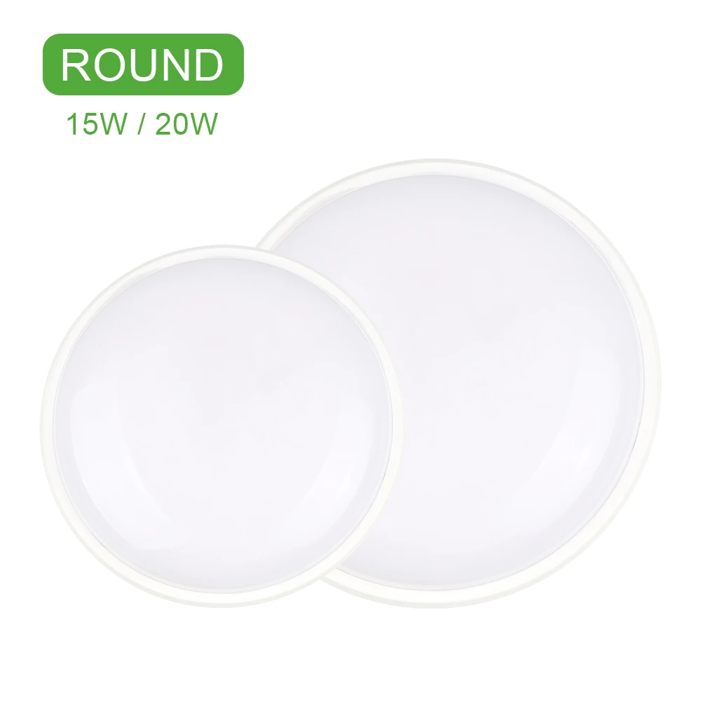 

Modern Ceiling Lamp 15W/20W Round Waterproof IP56 Ceiling Lights for Corridor Outdoor Indoor Lighting Decor Lamps