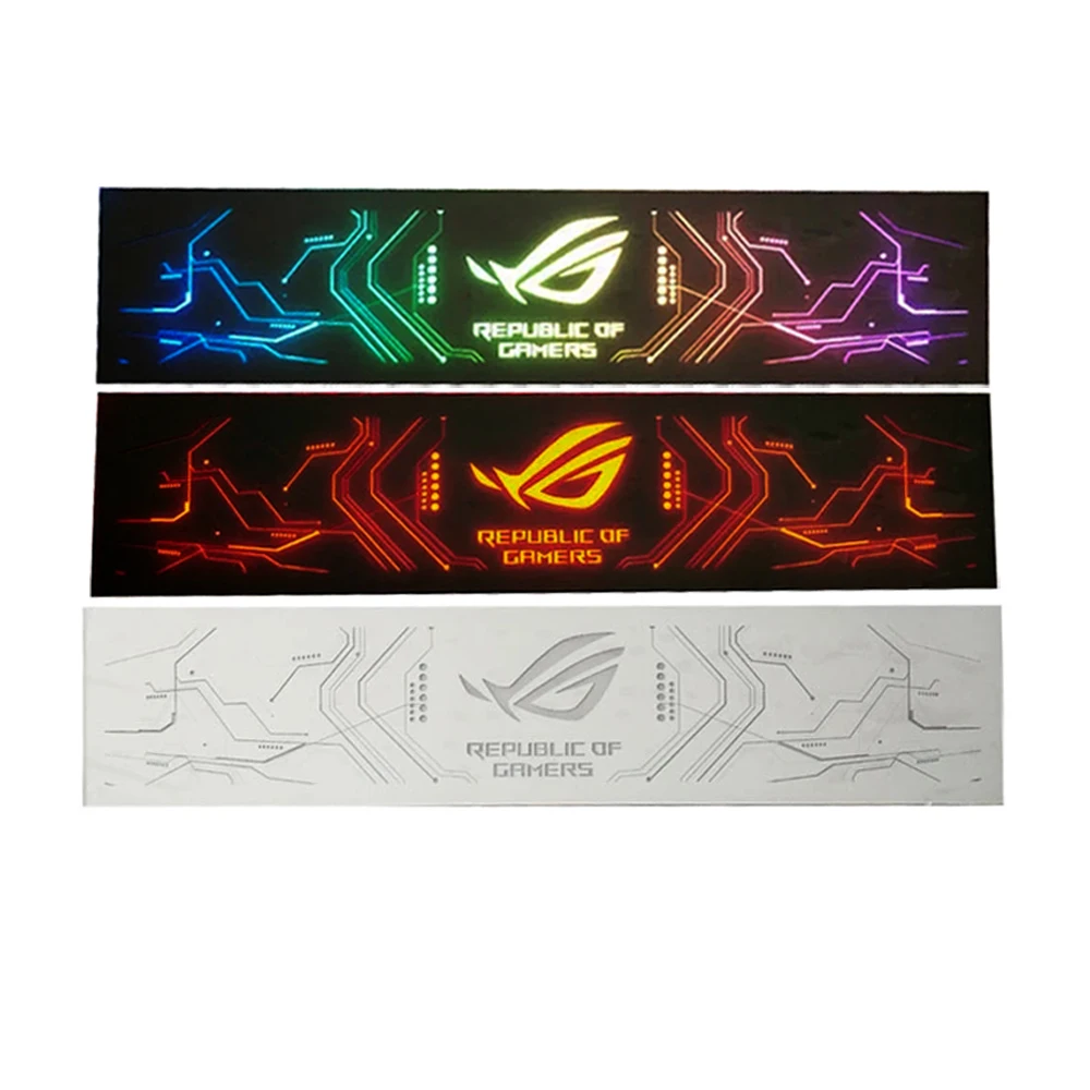 

Chassis light board GPU panel PC decorative board White and black optional