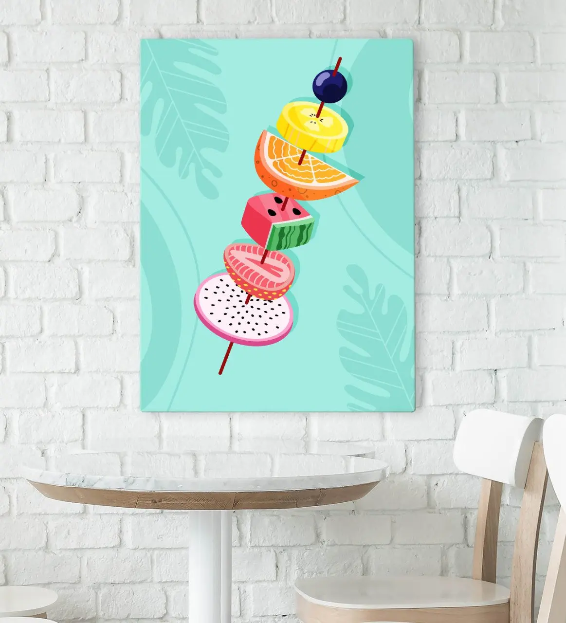 

BK Подарочный холщовый стол для кафе, бара и ресторана konsepli 70x100 см-48