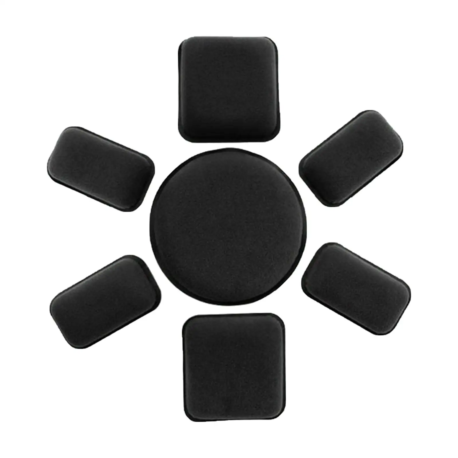 

7Pcs Helmet Soft Pad Foam Liner Pad for Bicycle Motorcycle DIY Decoration