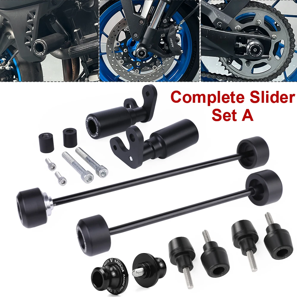 

2025 GSX-8S GSX 8S 2023 2024, ползунки для рамы мотоцикла, защита от столкновений для двигателя Suzuki GSX8S, защита обтекателя