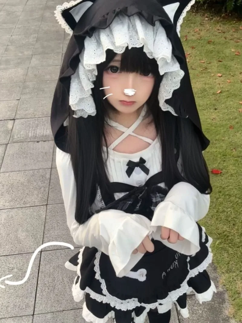 Новая японская субкультура Rojita мягкая юбка с милым кружевом и бантом для девочек