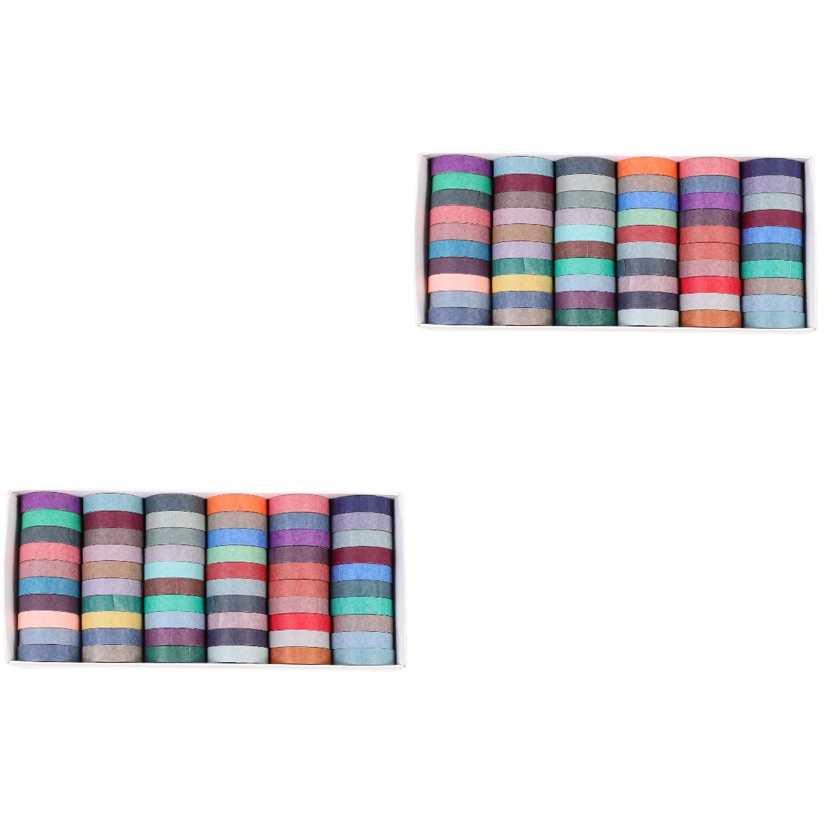 

120 Rolls Self-Adhesive Tapes DIY Scrapbook Tapes Colorful Tape DIY Stickers