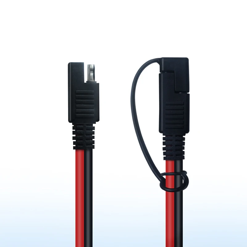 1m 12AWG SAE TO connector Quick Disconnect Extension Cable 30A Dust Cap for car Battery Charging Camp Trailer Solar Panels - купить по