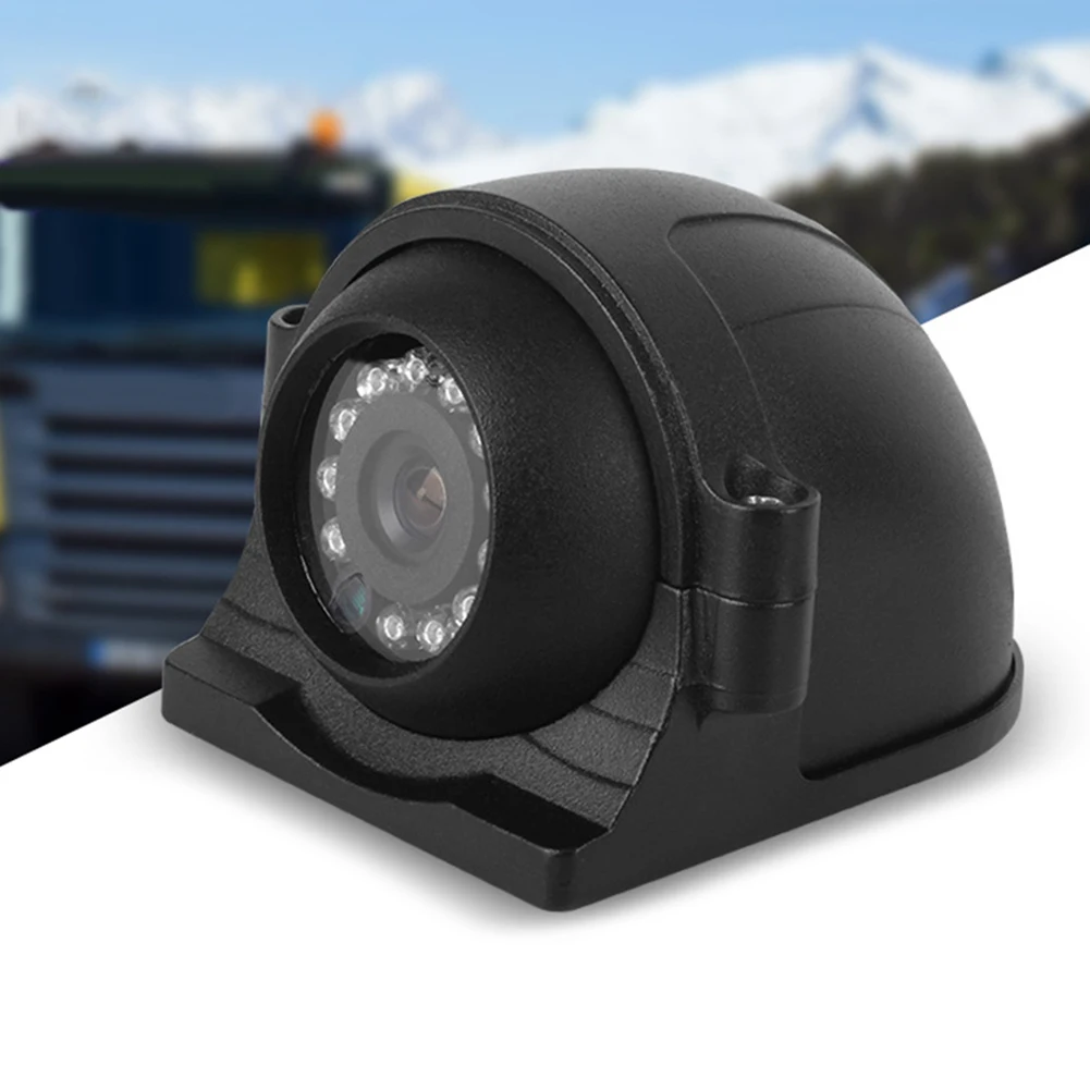 

Car Backup Camera Front View Camera 1080P Clear Anti-Interference 120 Degree 4 Pin Heavy Duty AHD IR Color 12 LED Side View