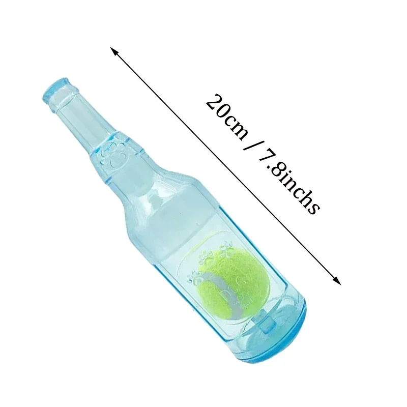 Игрушка-жевательная пивная бутылка с теннисным мячом