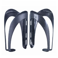 glossy matte finish full 3k carbon drink water cycling bottle cages mountain road bike bottle holder bicycle accessories