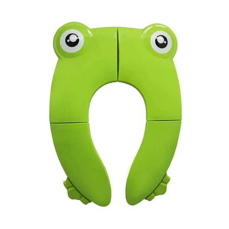 

Складной горшок для тренировок на сиденье портативный дорожный туалет для малышей на сиденье с сумкой для переноски предотвращает рассеив...