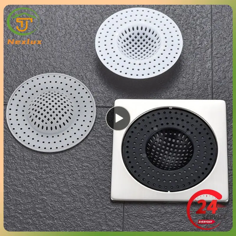 

1~8PCS Floor Drain Waste Collector Easily Collect Waste Sink Filter 3 Colors Durable Sewer Plug Sewer Filter Filter Business