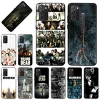 Чехол для телефона Samsung Galaxy S21 Ultra S20 FE S10 Plus 5G S9 Note 20 10 Lite 9 8 The Ходячие мертвецы роскошный мягкий черный Чехол