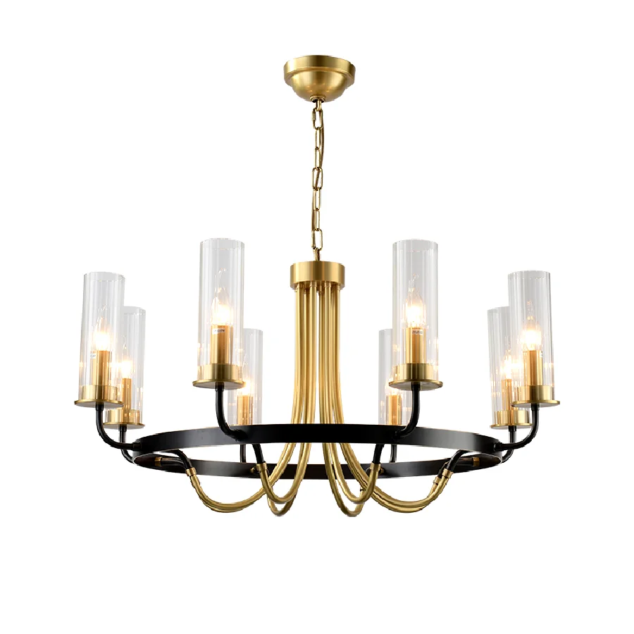 

Стеклянная Подвесная лампа LukLoy, медная Подвесная лампа, декоративная подвеска, Подвесная лампа для столовой, подвесная кухонная люстра